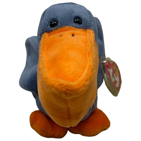 Ty Beanie Babies Scoop The Pelican 1996 Retired, Rare With Tags - Picture 3 of 8